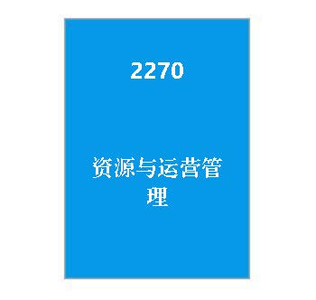 2270+资源与运营管理期末复习资料