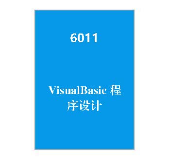 6011+VisualBasic程序设计