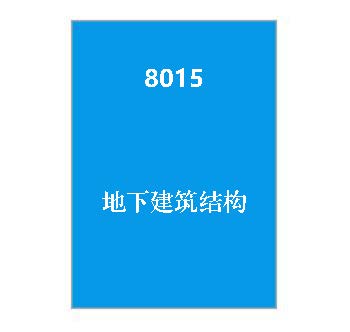 8015+地下建筑结构